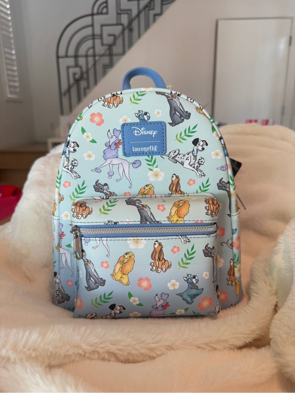 Loungefly Disney mini backpack Disney dogs Dalmatians lady and the tramp - Picture 4 of 4